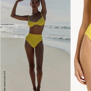 bond-eye Limoncello Stripe Bikini Set